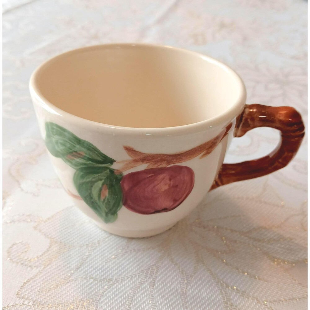Vintage Franciscan Apple Cup Made in USA backstamp